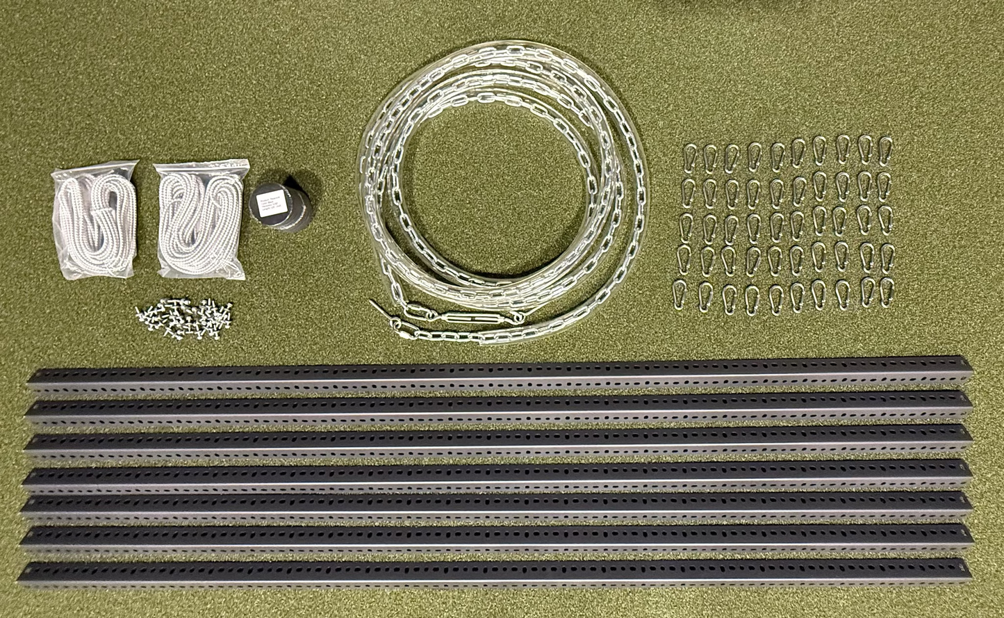 Screen Kit Installation Complete Screen Install Kit - Angle Iron & Hardware – One Stop Sim Shop