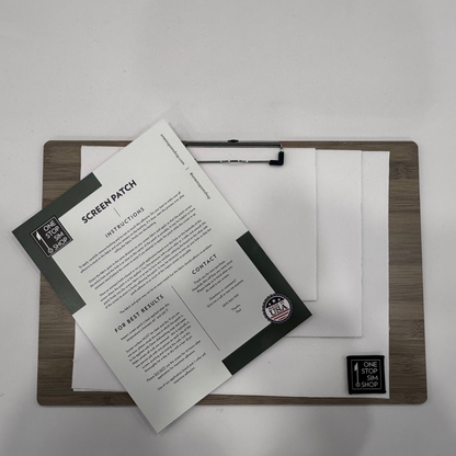 SCREEN PATCH  INSTALL KIT for US Premier Triple Layer Golf Impact Screens