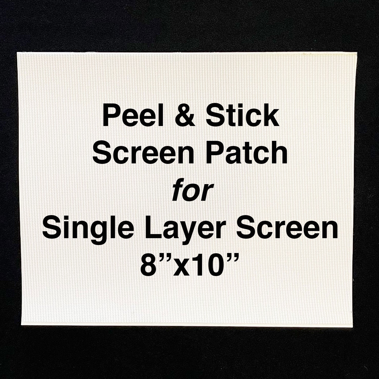 Screen Patch for Single Layer Impact Screen – One Stop Sim Shop