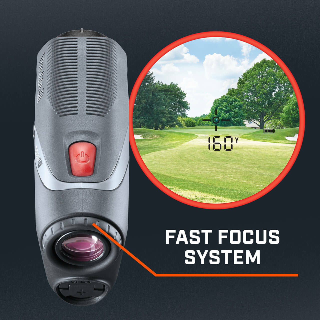 Tour V5 Laser Rangefinder by Bushnell